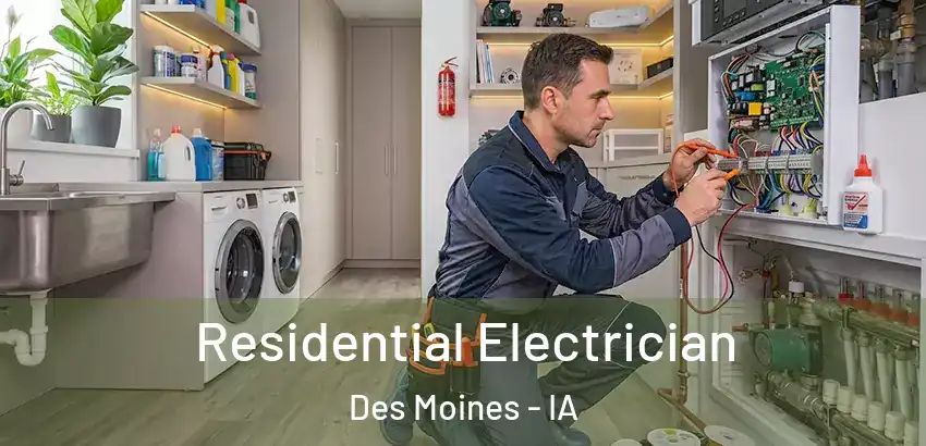  Residential Electrician Des Moines - IA