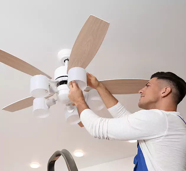 Professional Ceiling Fan Installation: Your Local Fan Installer in Des Moines, IA