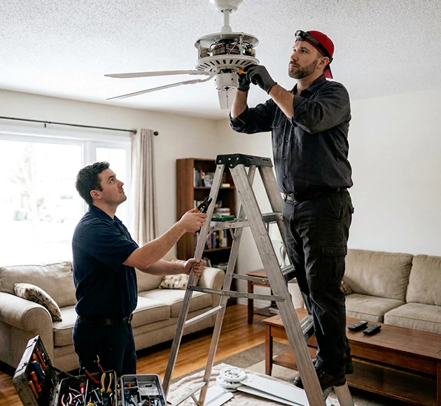 Professional Ceiling Fan Repair: Your Local Fan Specialist in Des Moines, IA