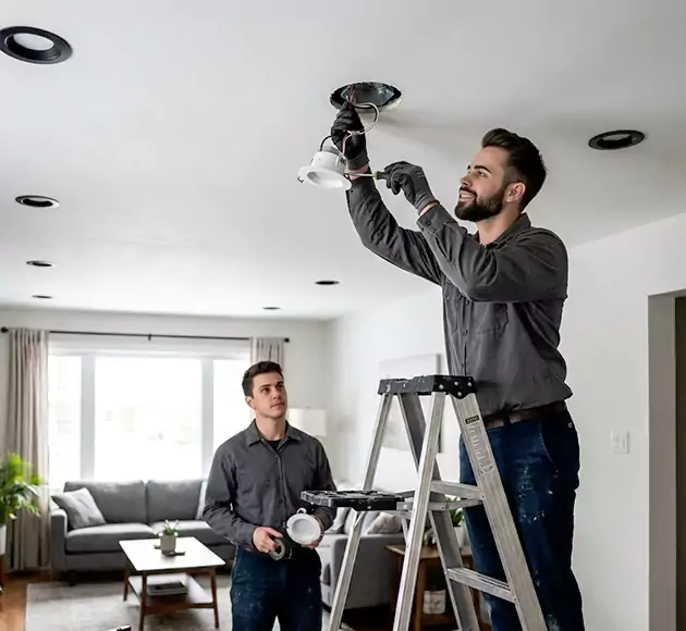 Professional Recessed Lighting Installation: Your Local Lighting Team in Des Moines, IA